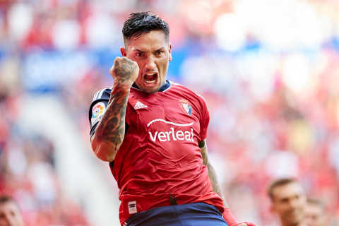 Fotos del Osasuna-Cádiz disputado en El Sadar.