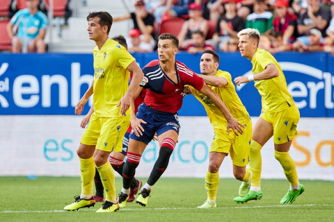 Fotos del Osasuna-Cádiz disputado en El Sadar.
