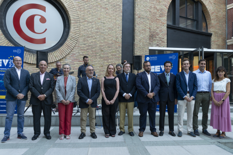 Fotos del acto de bienvenida de los IV Cursos Europeos de Verano.