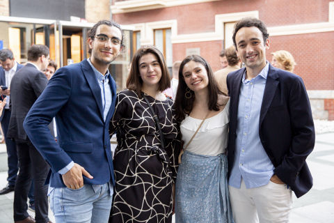 Fotos del acto de bienvenida de los IV Cursos Europeos de Verano