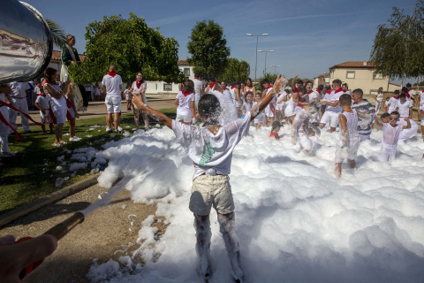 Fotos del cohete de fiestas de Rada