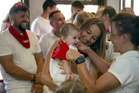 Fotos del cohete de fiestas de Rada