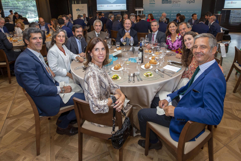 Asistentes al acto de entrega del galardón al Directivo del Año./