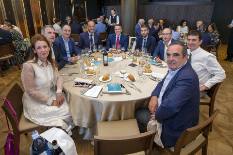 Asistentes al acto de entrega del galardón al Directivo del Año./
