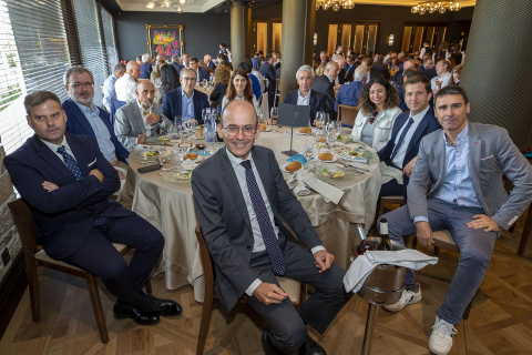Asistentes al acto de entrega del galardón al Directivo del Año./