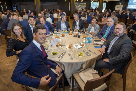 Asistentes al acto de entrega del galardón al Directivo del Año./