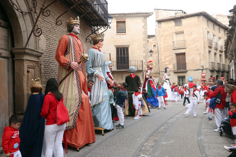 Procesión en honor a la Virgen de La Merced en las fiestas 2022 de Corella