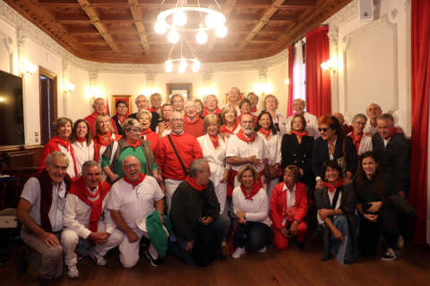 Procesión en honor a la Virgen de La Merced en las fiestas 2022 de Corella