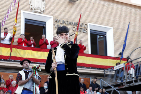 Paloteado de Cortes en las fiestas de San Miguel 2022
