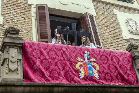 Chupinazo de las fiestas de Villava 2022./