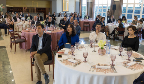 Asistentes a la entrega de premios celebrada este viernes en Cadreita