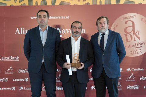 Diego Galilea San Martín (Director Alinar), Javier Campo Blanco (Director Adjunto Conservas Pedro Luis) y Luis Colina Laborda (Presidente Consejo de Administración Grupo La Información).