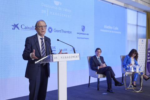 Desayuno de Diario de Navarra con Jose Ignacio Goirigolzarri, presidente de CaixaBank.