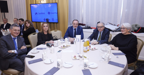 Desayuno de Diario de Navarra con Jose Ignacio Goirigolzarri, presidente de CaixaBank.