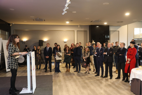 Asistentes al acto 'Marca Navarra' organizado por Diario de Navarra.