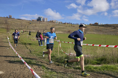 Imágenes del I Cross Pamplona en el Soto Lezkairu