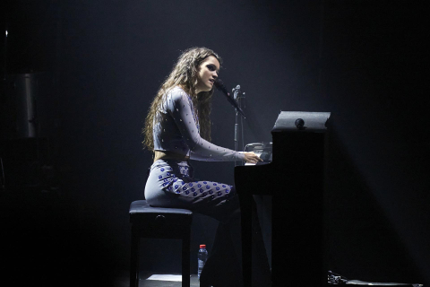 Fotos del concierto de Amaia en Pamplona en el festival Santaspascuas