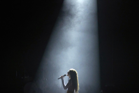 Fotos del concierto de Amaia en Pamplona en el festival Santaspascuas