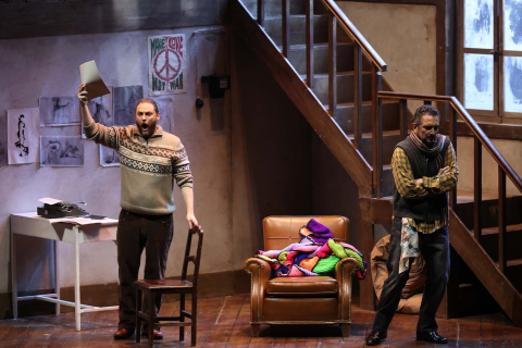 Fotos del ensayo general de 'La Bohème'.