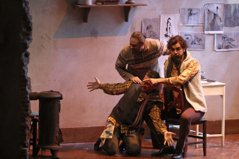 Fotos del ensayo general de 'La Bohème'.