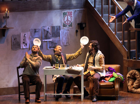 Fotos del ensayo general de 'La Bohème'.
