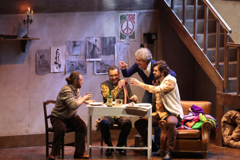 Fotos del ensayo general de 'La Bohème'.