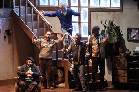 Fotos del ensayo general de 'La Bohème'.