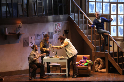 Fotos del ensayo general de 'La Bohème'.