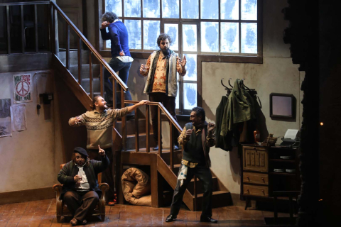 Fotos del ensayo general de 'La Bohème'.