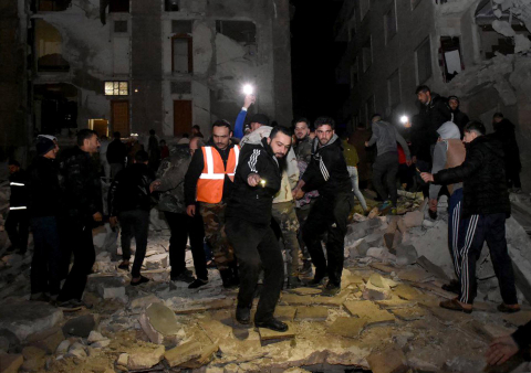 Fotos de los terremotos en Turquía y Siria, que han causado miles de víctimas