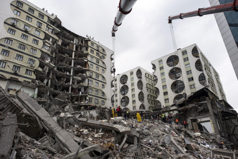 Fotos de los terremotos en Turquía y Siria, que han causado miles de víctimas