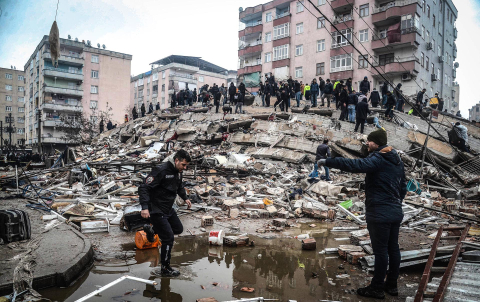 Fotos de los terremotos en Turquía y Siria, que han causado miles de víctimas
