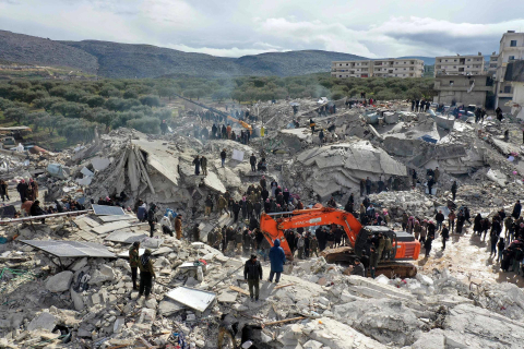 Fotos de los terremotos en Turquía y Siria, que han causado miles de víctimas
