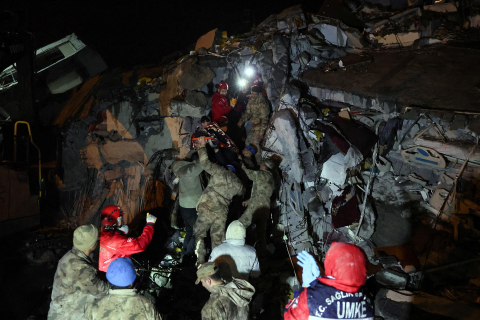 Fotos de los terremotos en Turquía y Siria, que han causado miles de víctimas