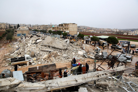 Fotos de los terremotos en Turquía y Siria, que han causado miles de víctimas