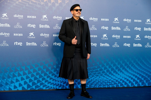 alfombra roja premios goya 2023