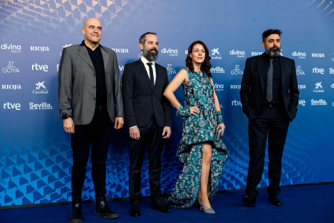 alfombra roja premios goya 2023