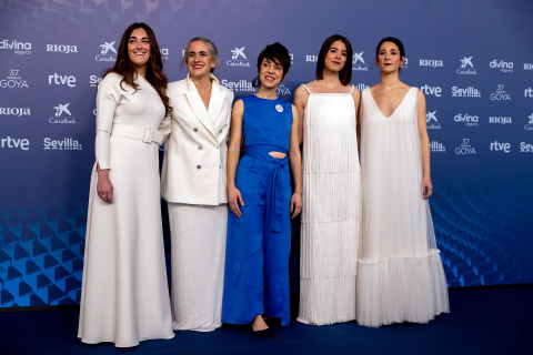 alfombra roja premios goya 2023