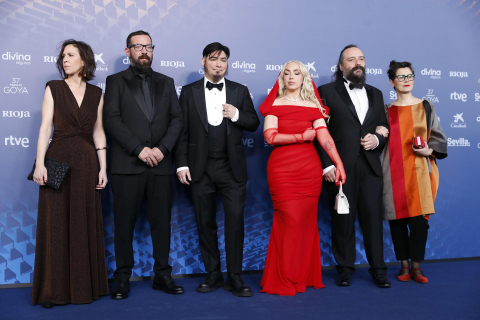 alfombra roja premios goya 2023