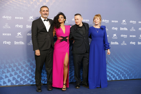 alfombra roja premios goya 2023