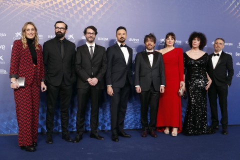 alfombra roja premios goya 2023