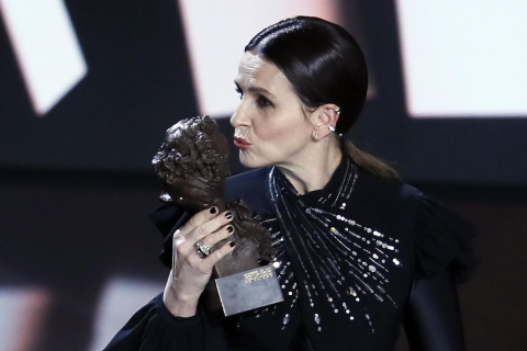 Galardonados y momentos de la ceremonia de entrega de los Premios Goya en su XXXVII edición.