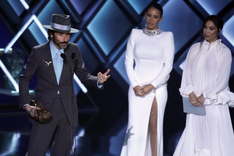 Galardonados y momentos de la ceremonia de entrega de los Premios Goya en su XXXVII edición.