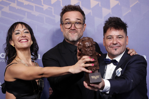 Galardonados y momentos de la ceremonia de entrega de los Premios Goya en su XXXVII edición.