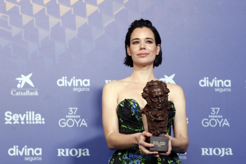 Galardonados y momentos de la ceremonia de entrega de los Premios Goya en su XXXVII edición.
