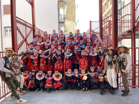 Carnaval colegio Santa Ana