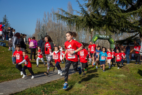 VII edición de la Carrera de los Valientes en la Universidad de Navarra./