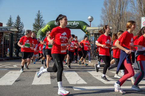 VII edición de la Carrera de los Valientes en la Universidad de Navarra./