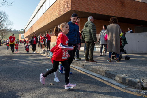 VII edición de la Carrera de los Valientes en la Universidad de Navarra./