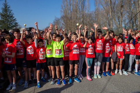 VII edición de la Carrera de los Valientes en la Universidad de Navarra./